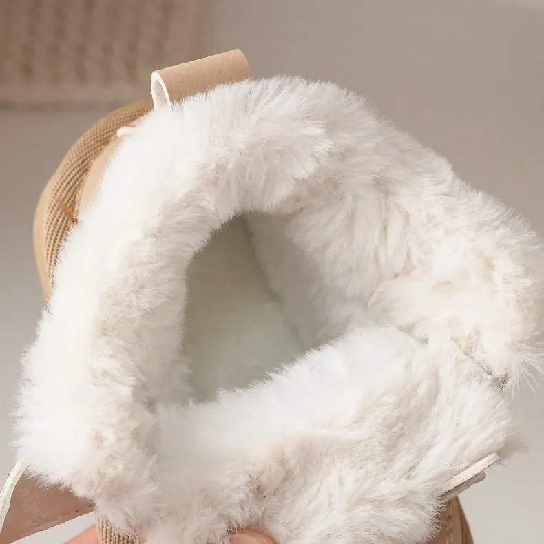 Baby Plush Snow Boots - Bunny