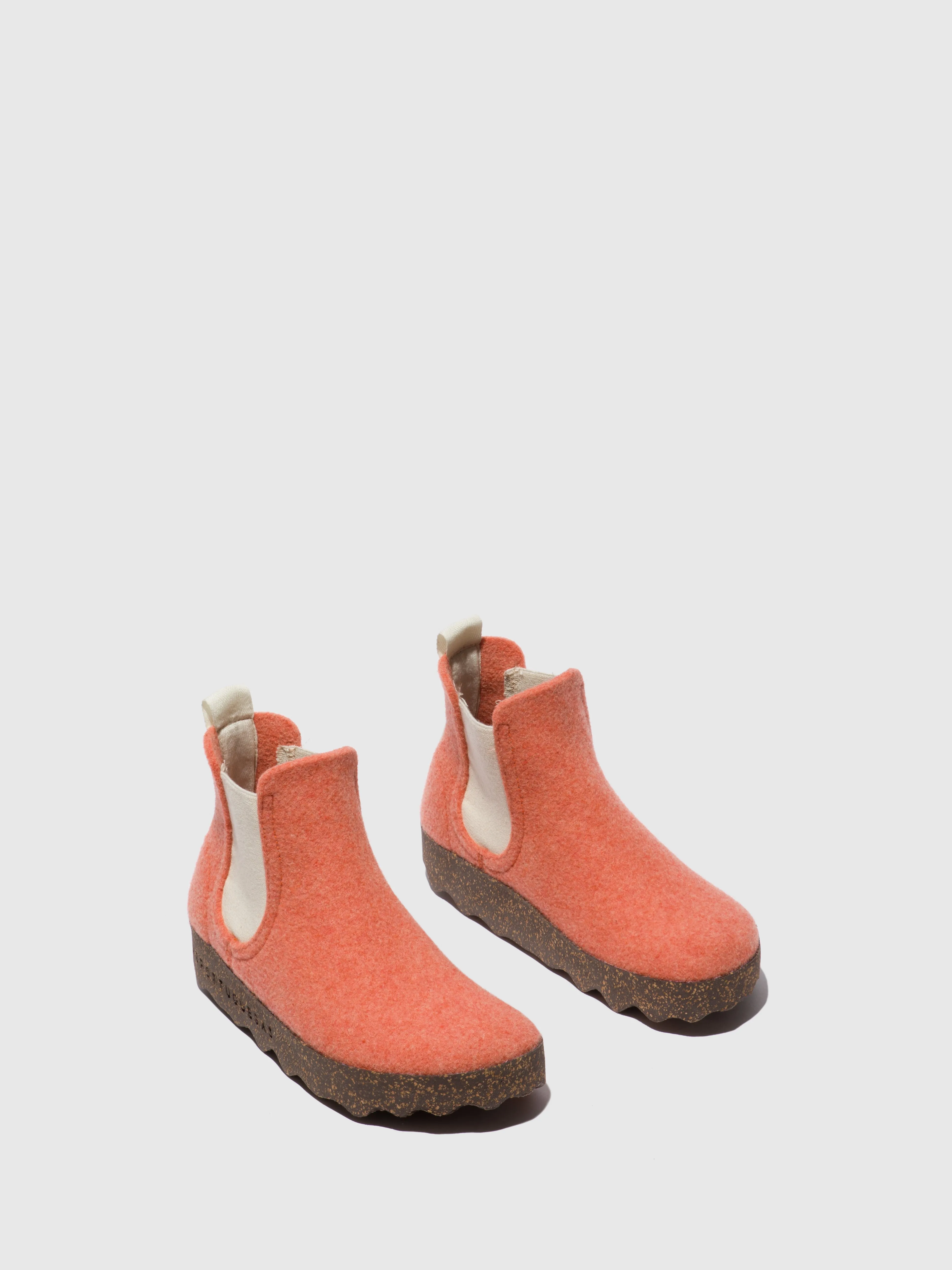 Chelsea Ankle Boots CAIA TANGERINE