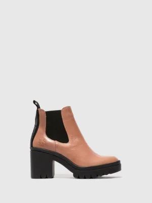 Chelsea Ankle Boots TOPE520FLY RUG ROSE