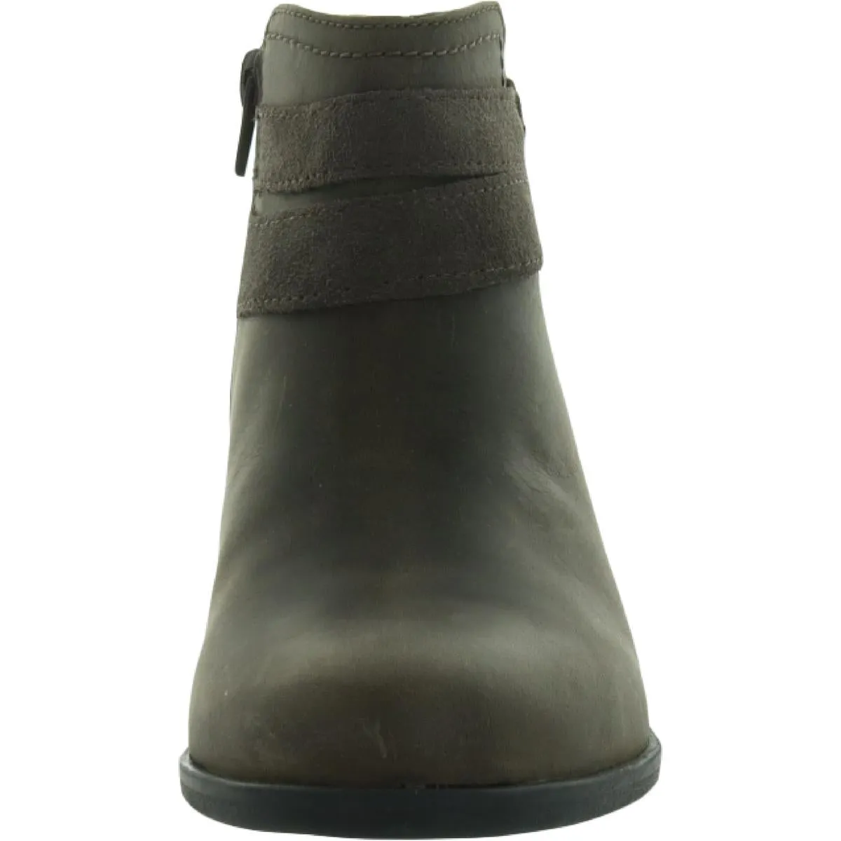 Clarks Womens Adreena Show Leather Embellished Ankle Boots