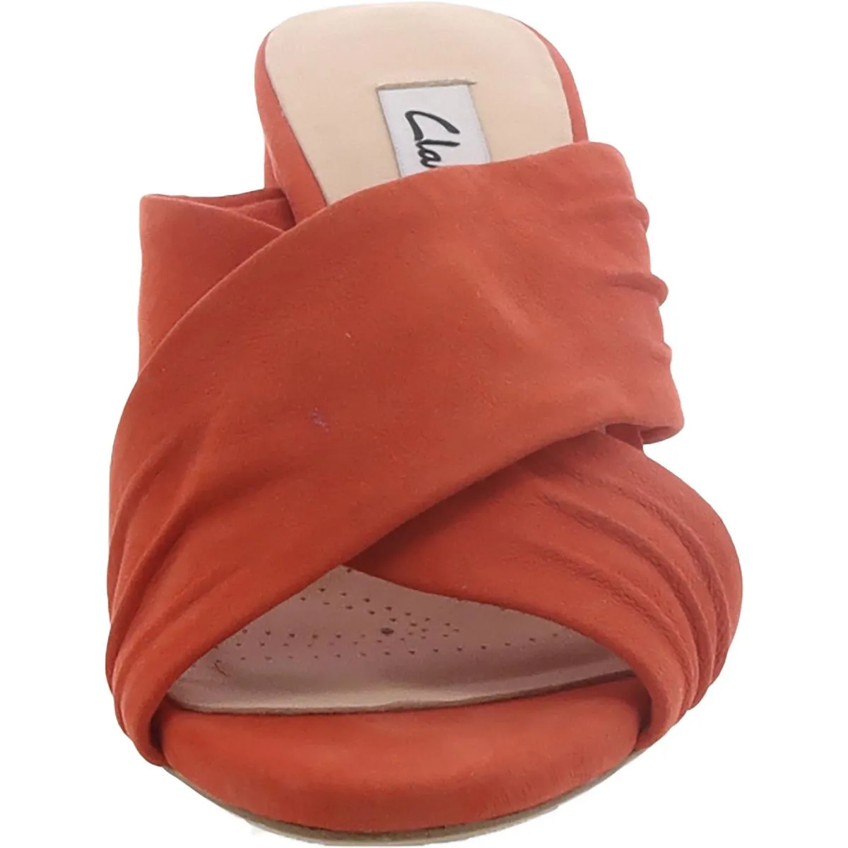 Clarks Womens Amali Tulip Open Toe Ankle Strap Heels