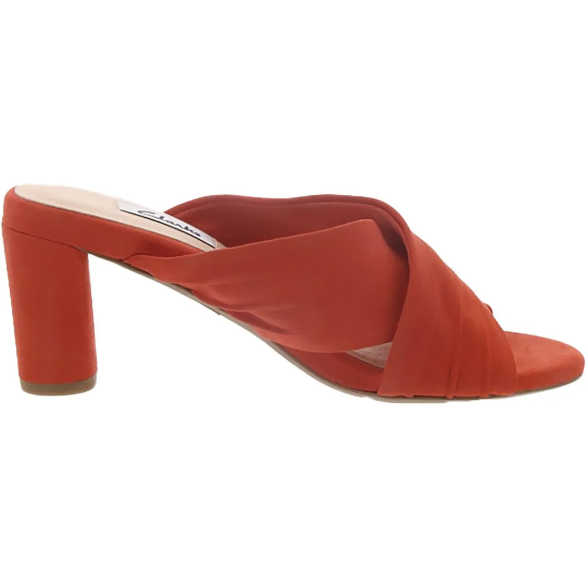 Clarks Womens Amali Tulip Open Toe Ankle Strap Heels