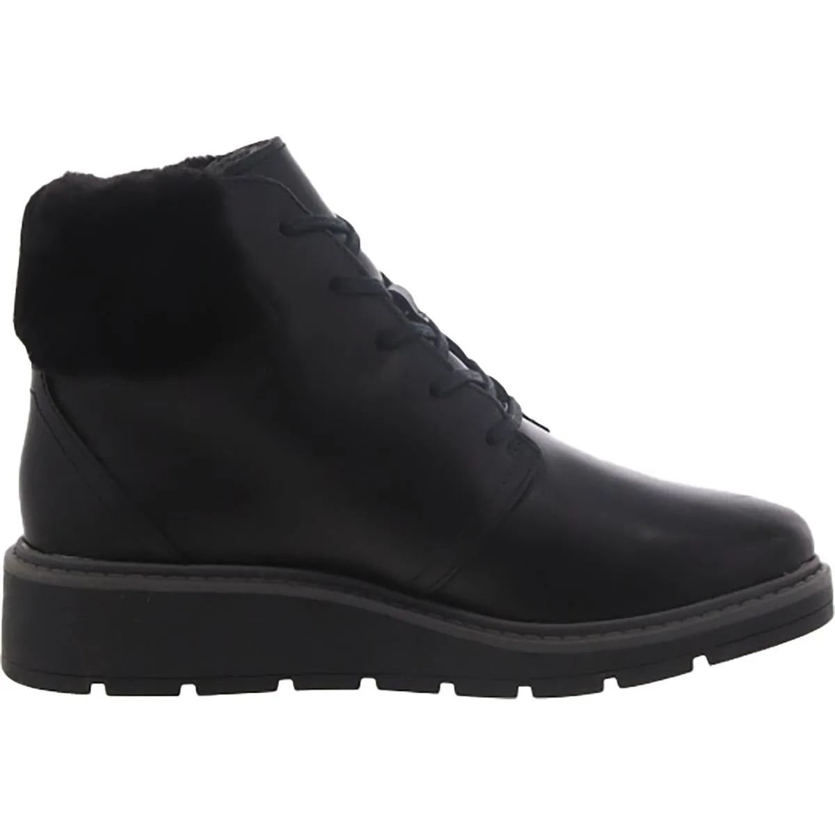 Clarks Womens Andie Go Leather Lace Up Ankle Boots