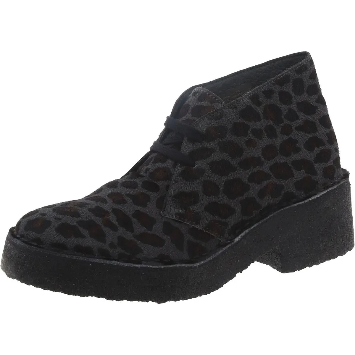 Clarks Womens Arisa Desert Suede Lace Up Ankle Boots