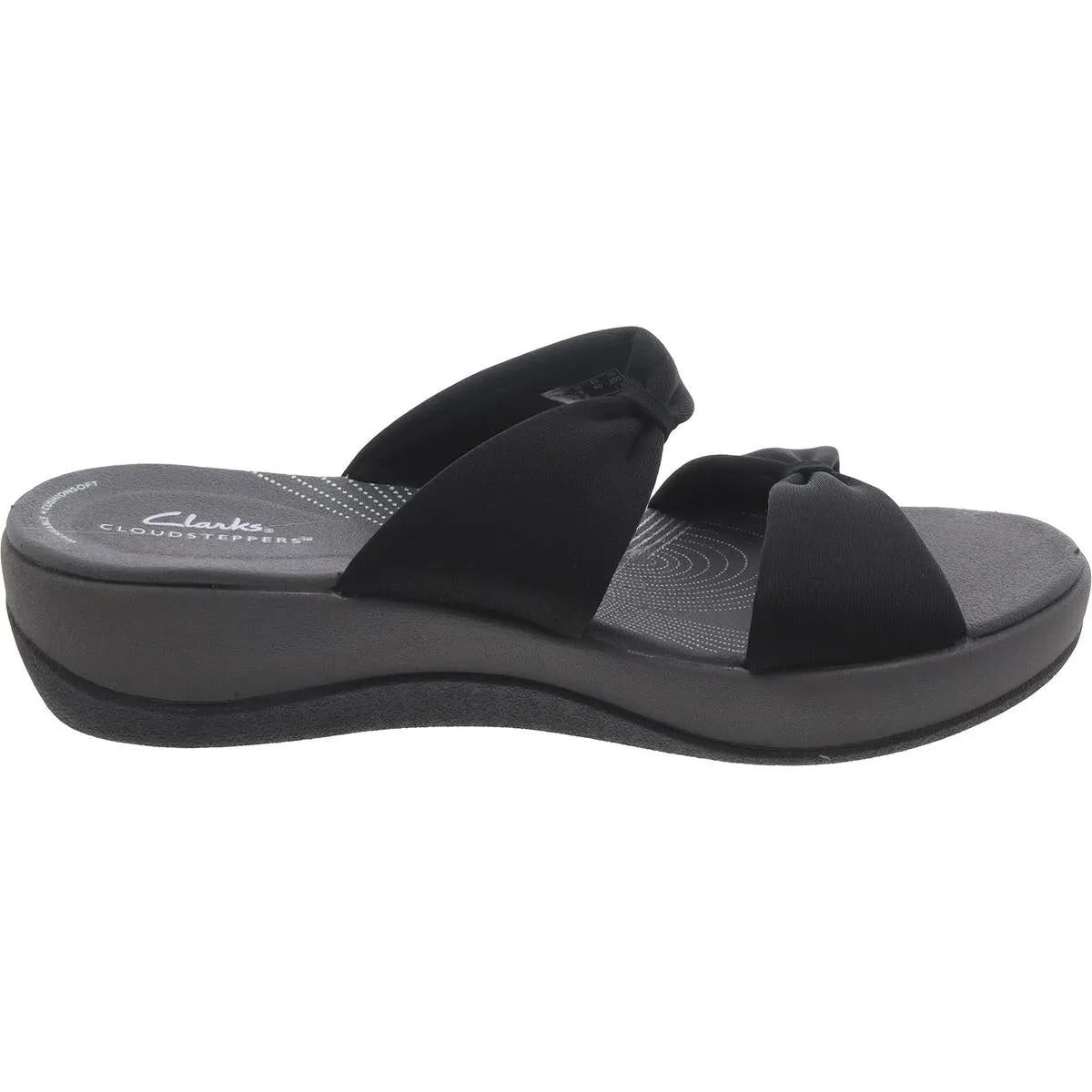 Clarks Womens ARLA COAST Open toe Round toe Slide Sandals
