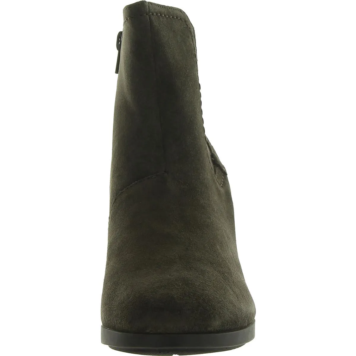 Clarks Womens BAYLA GLOW Leather Laceless Ankle Boots