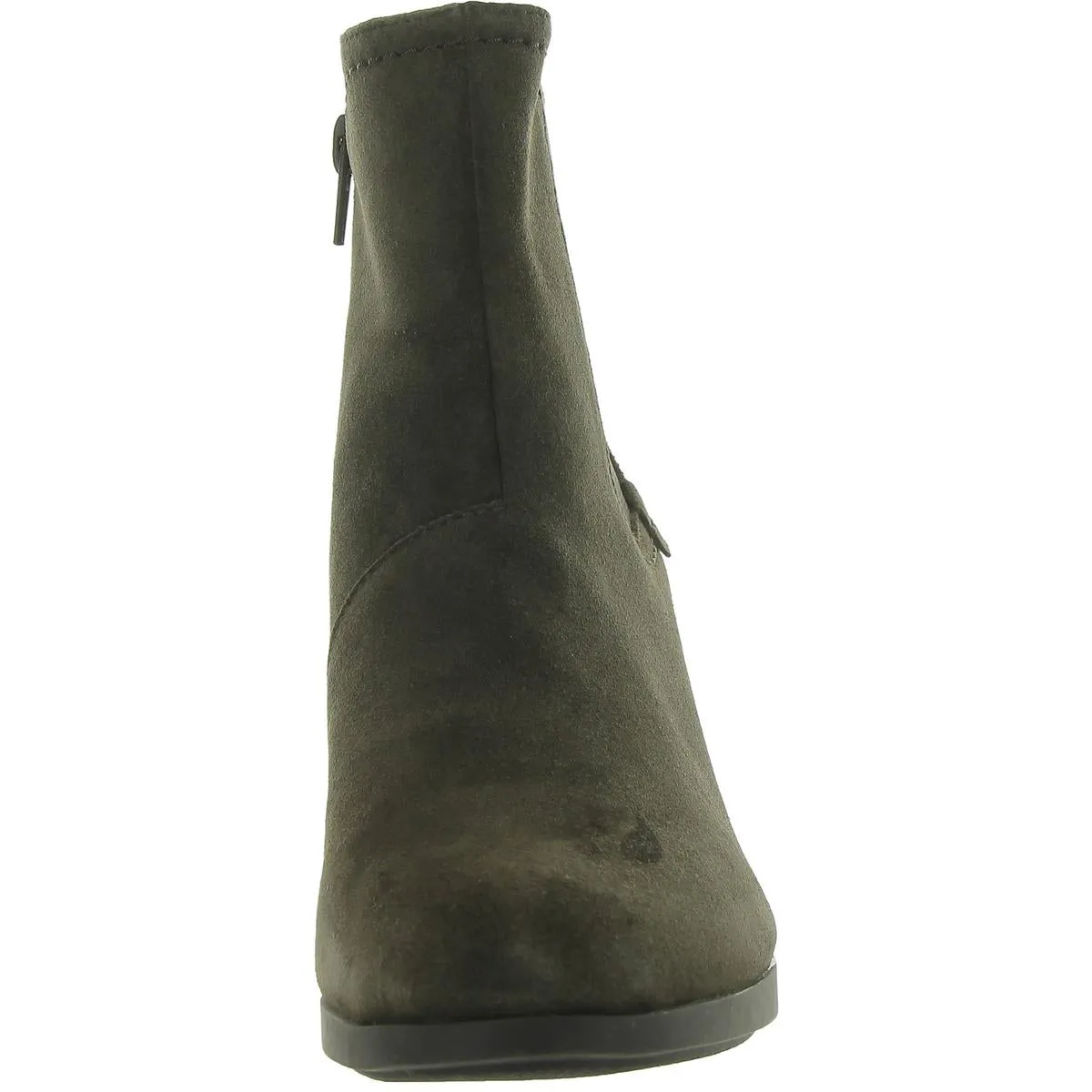 Clarks Womens BAYLA GLOW Leather Laceless Ankle Boots