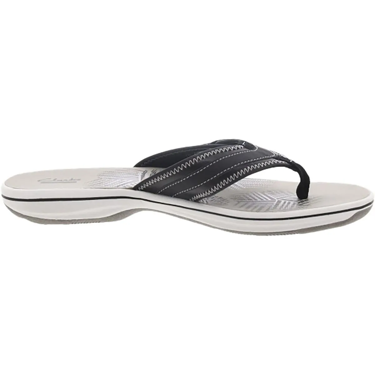Clarks Womens Breeze Milah Thong Sandals Slip On
