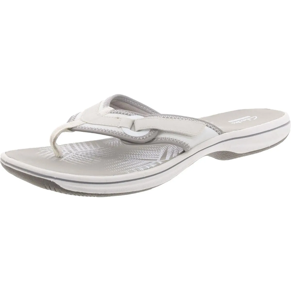 Clarks Womens Breeze Milah Thong Sandals Slip On