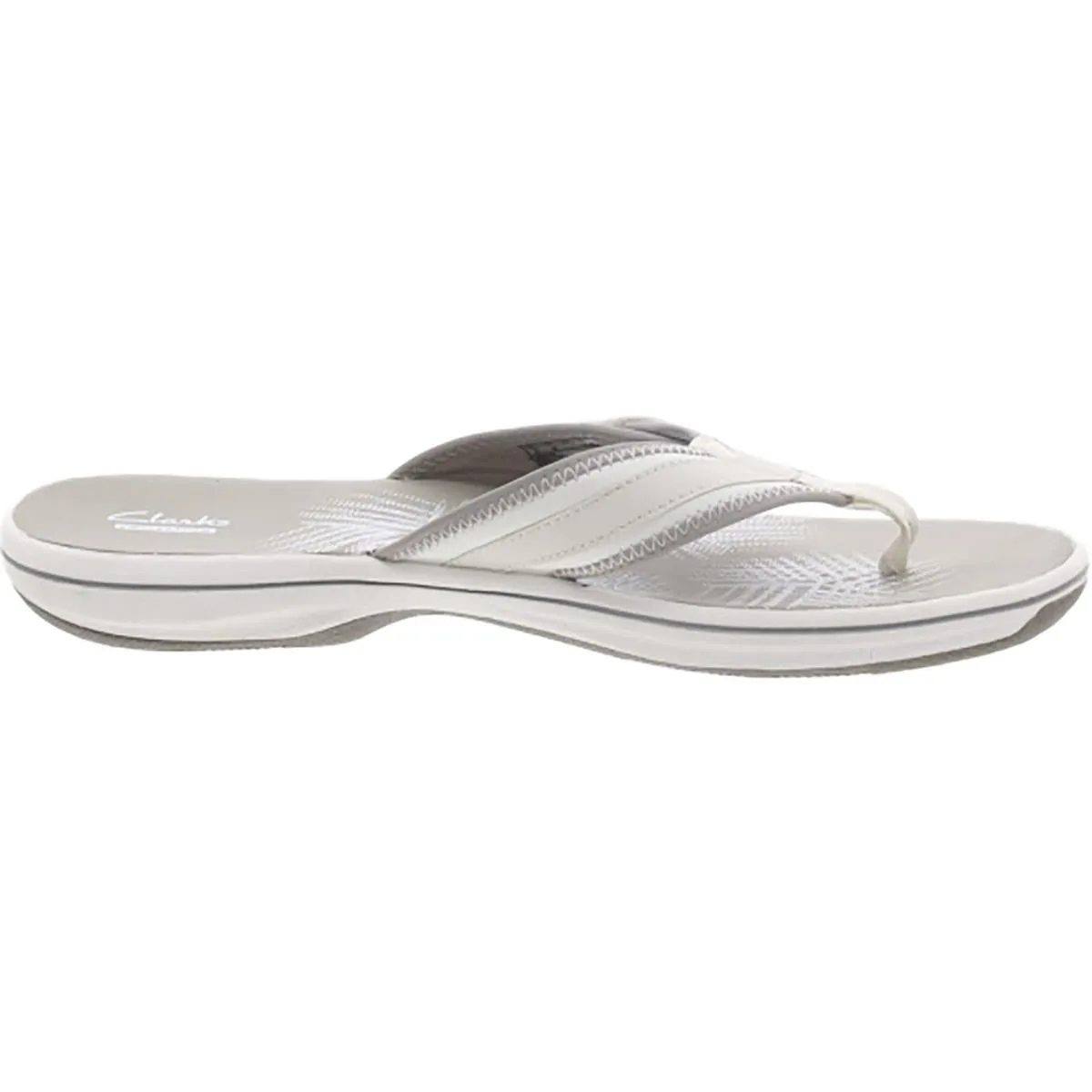 Clarks Womens Breeze Milah Thong Sandals Slip On