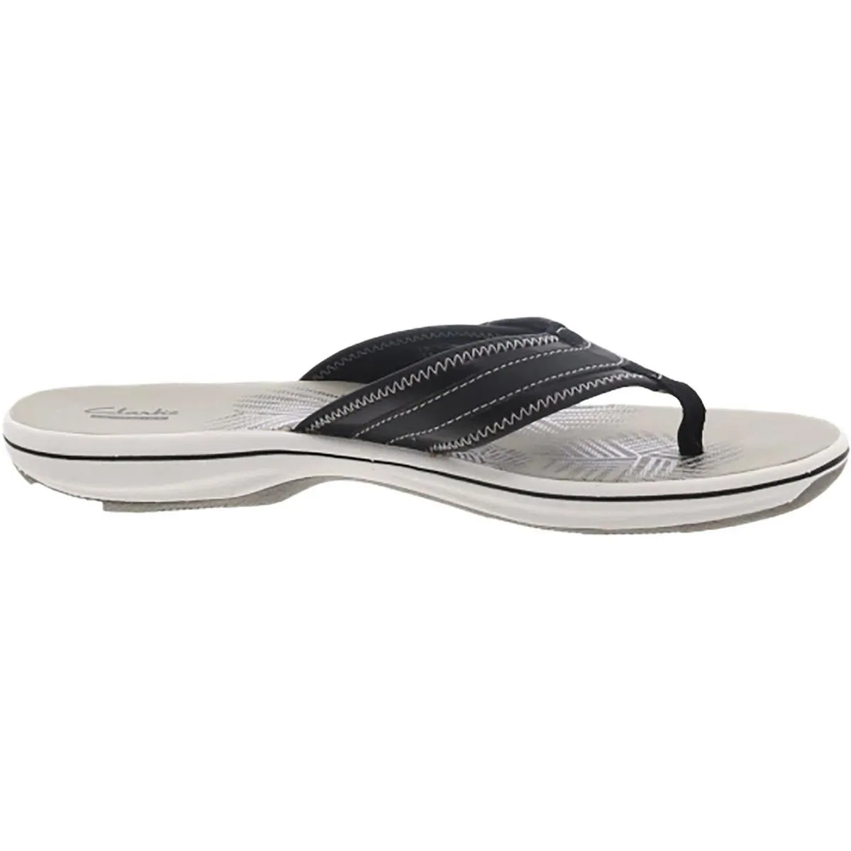 Clarks Womens Breeze Milah Thong Sandals Slip On