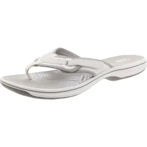 Clarks Womens Breeze Milah Thong Sandals Slip On