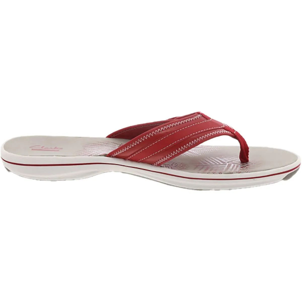 Clarks Womens Breeze Milah Thong Sandals Slip On