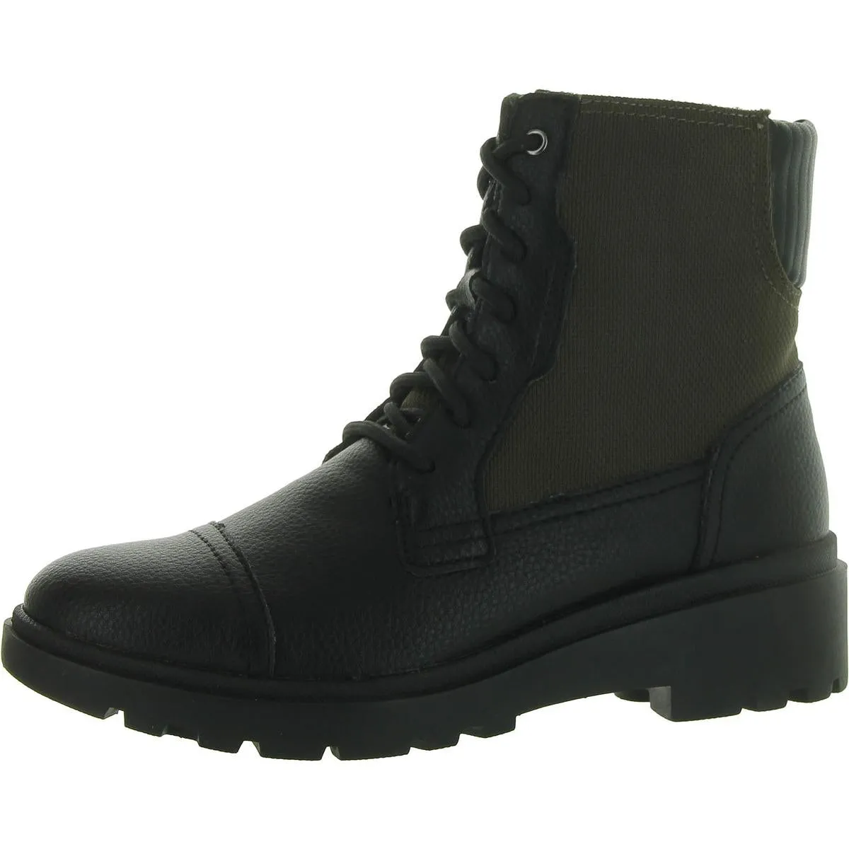 Clarks Womens CALLA CHARM Leather Zipper Ankle Boots