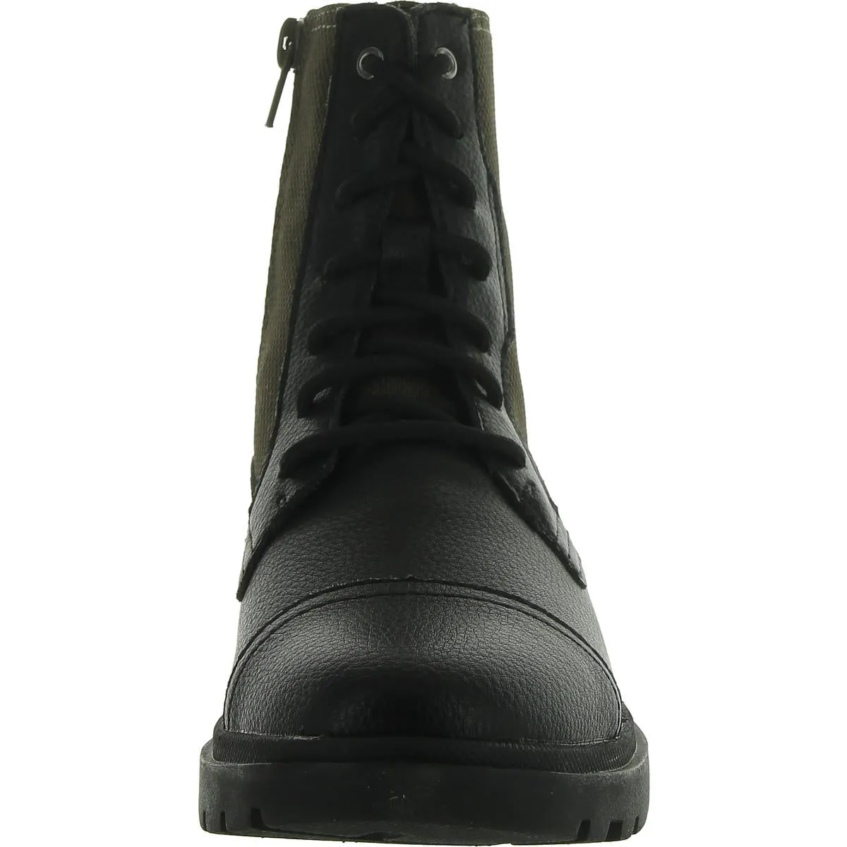 Clarks Womens CALLA CHARM Leather Zipper Ankle Boots