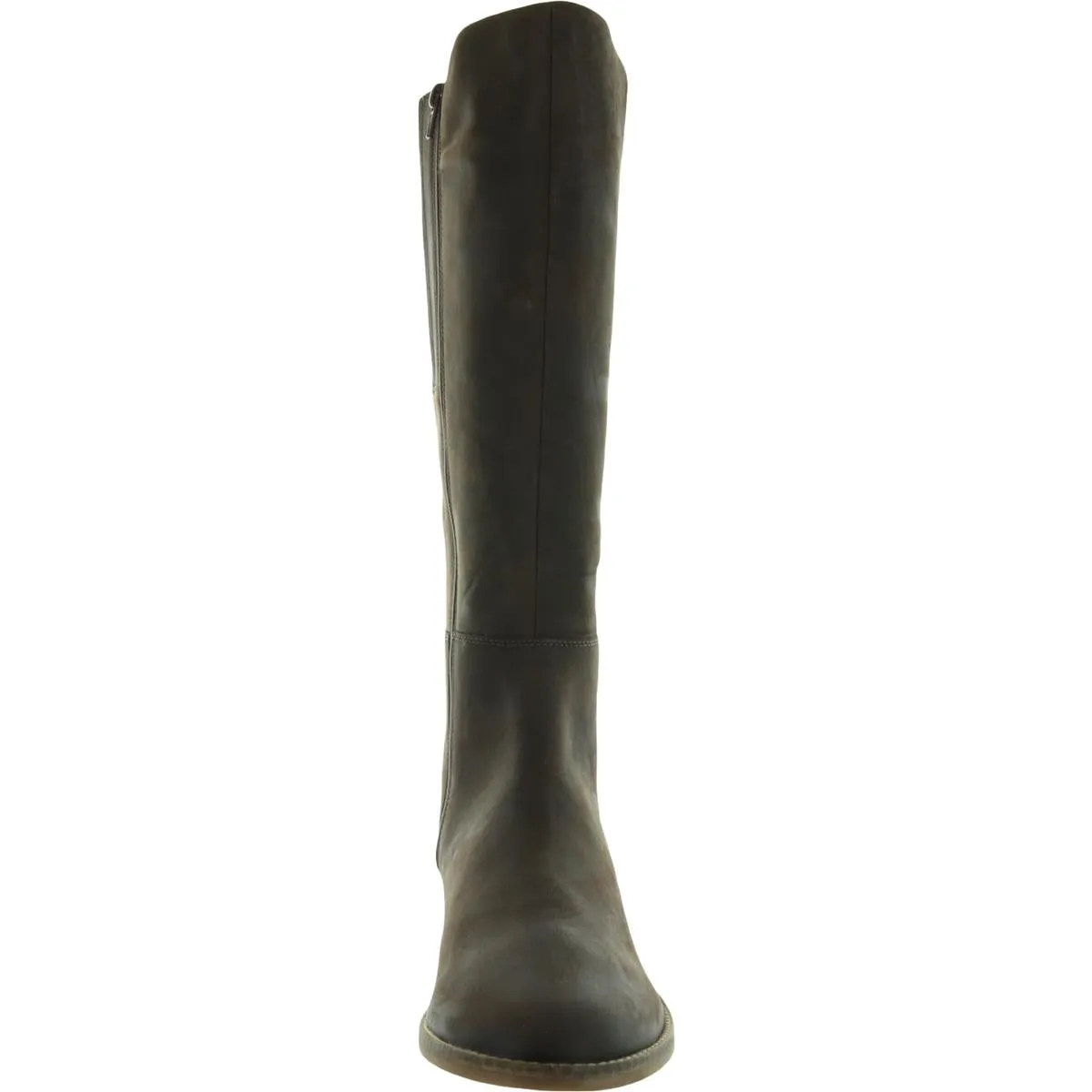 Clarks Womens Camzin Branch Leather Zipper Knee-High Boots