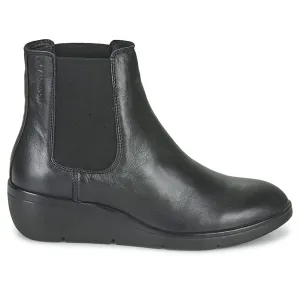 Fly London Nola549Fly Leather Women's Wedge Heel Chelsea Boots