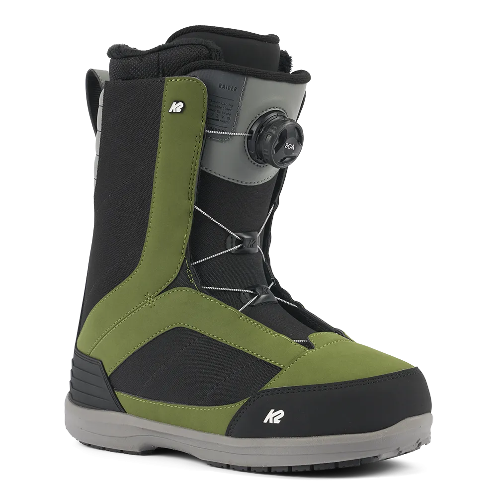K2 Raider Snowboard Boots in Moss 2024