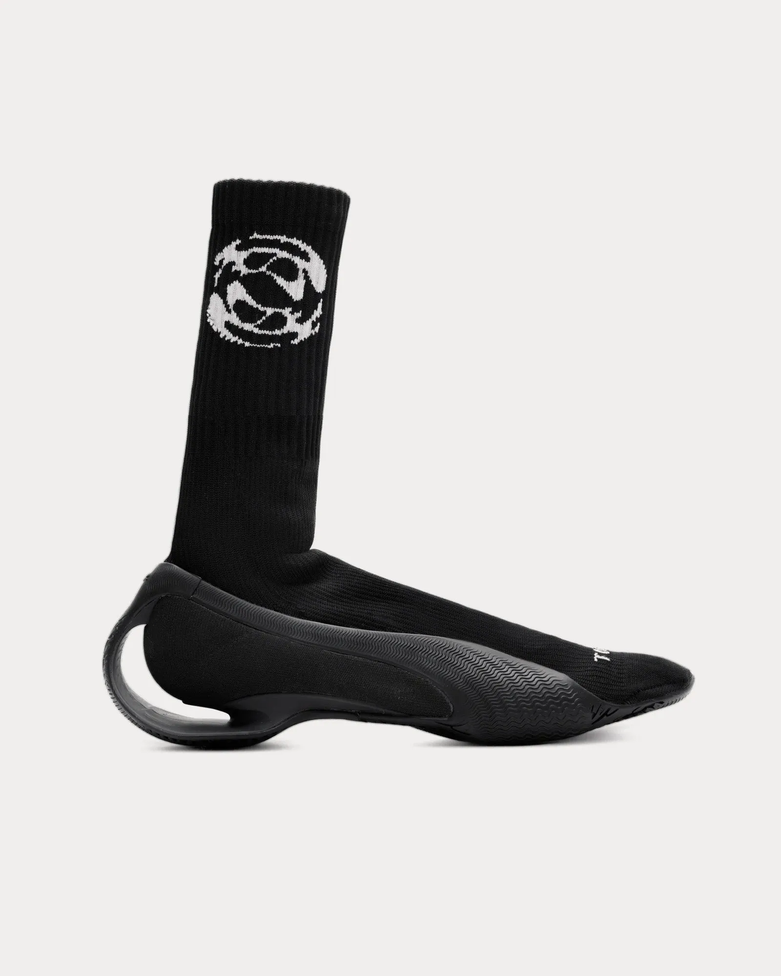 Levitation Sock Black High Top Sneakers