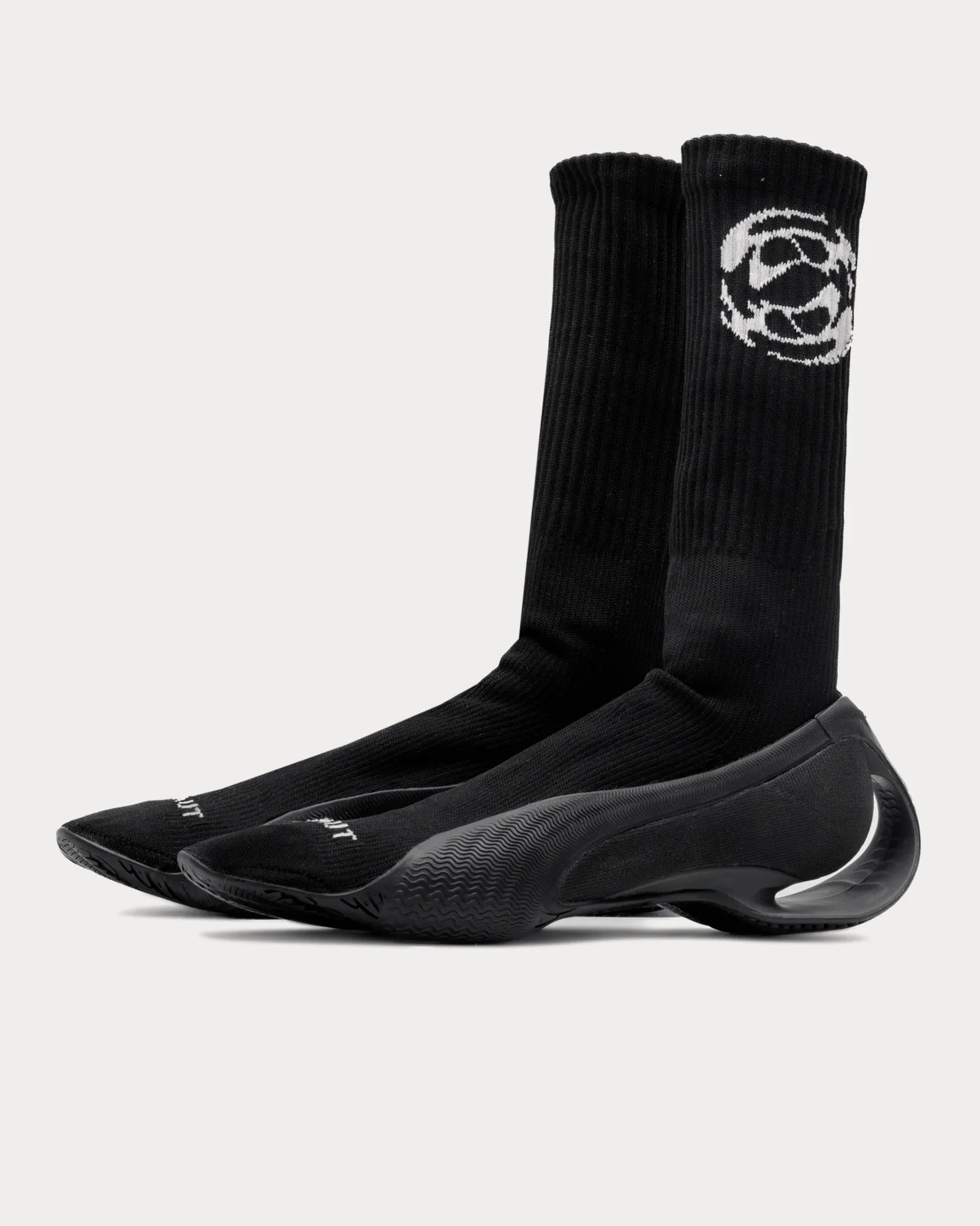 Levitation Sock Black High Top Sneakers