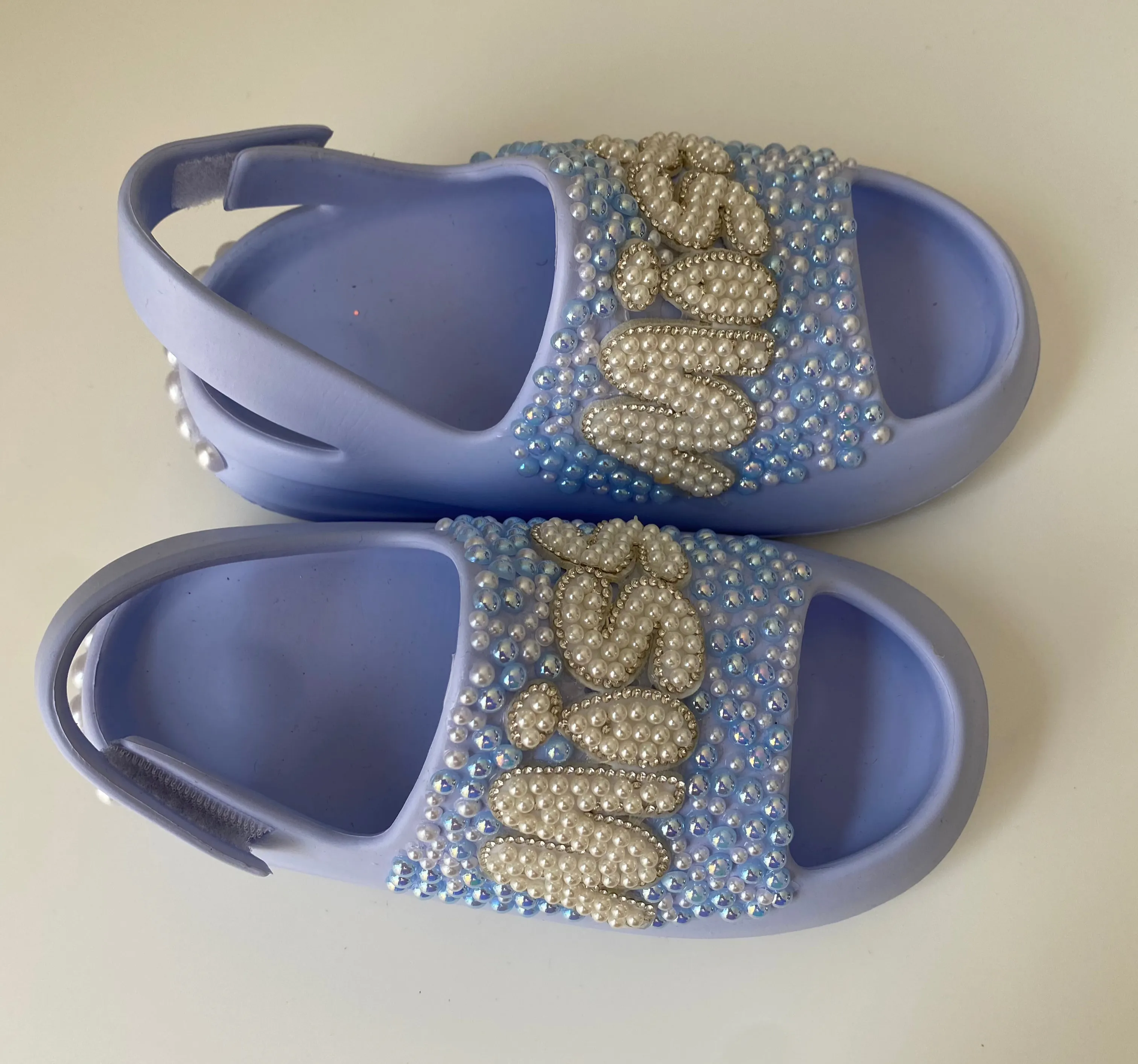 LITTLE MISS CROC SLINGBACK SANDALS