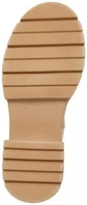 Madden Girl Trust Lug-Sole Chelsea Booties  Color Dark Taupe Size 5M