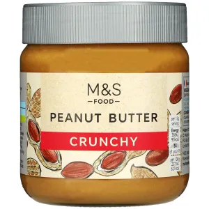 M&S Food Crunchy Peanut Butter 340g