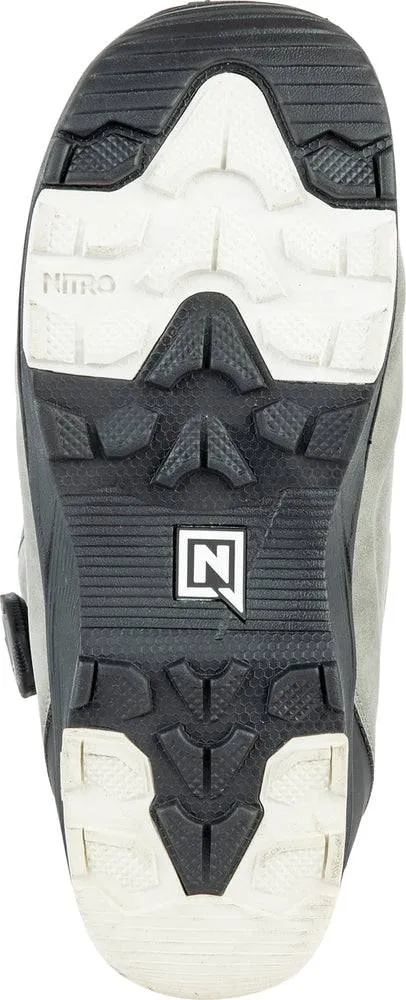 Nitro Club BOA Snowboard Boots in Grey and Black 2024