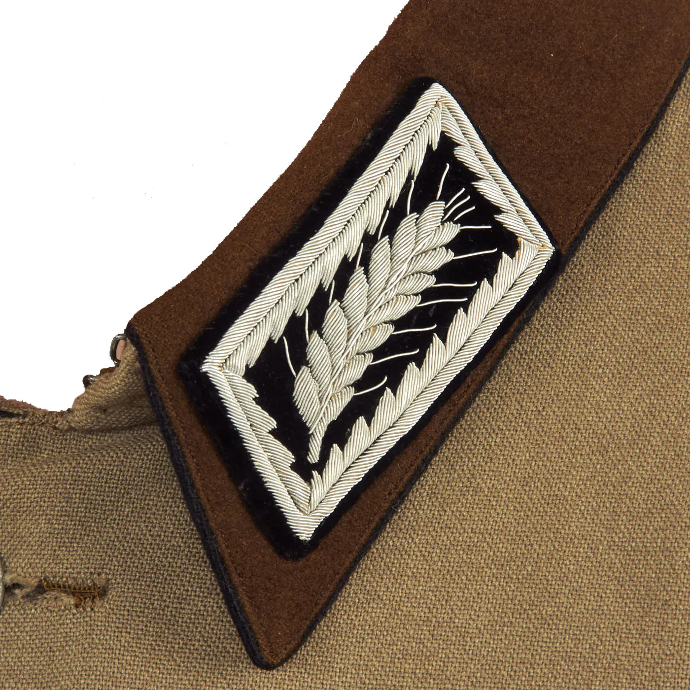Original German WWII Named RAD Labor Service Arbeitsführer Officer's Uniform Tunic and Breeches - dated 1941