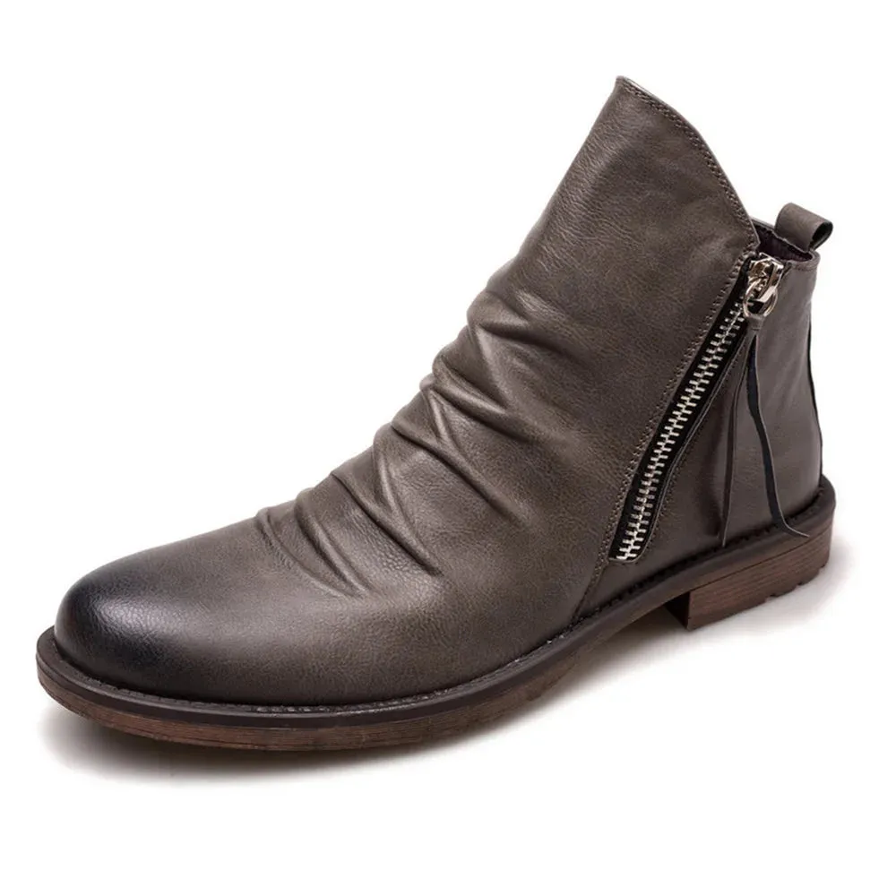 Owens | Classic Leather Chelsea Boots