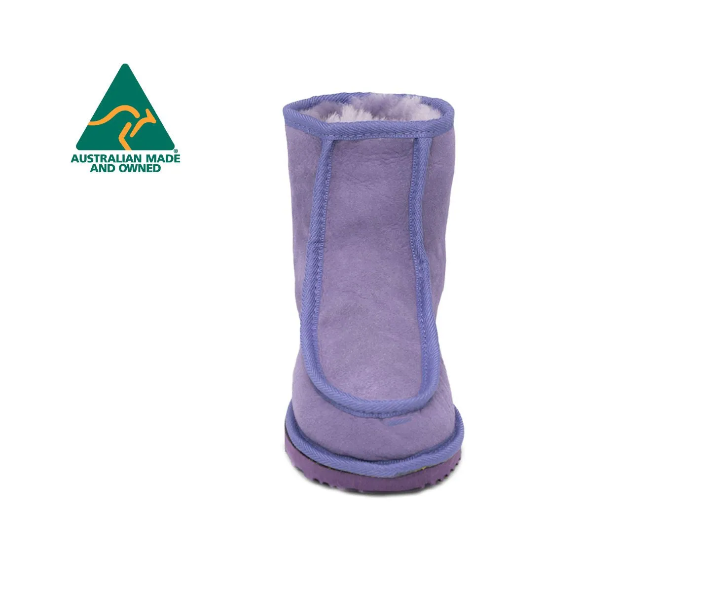 Short Bound Sheepskin Boot