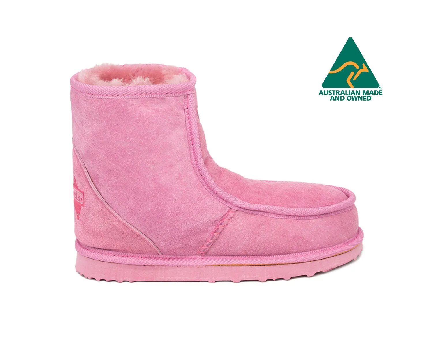 Short Bound Sheepskin Boot