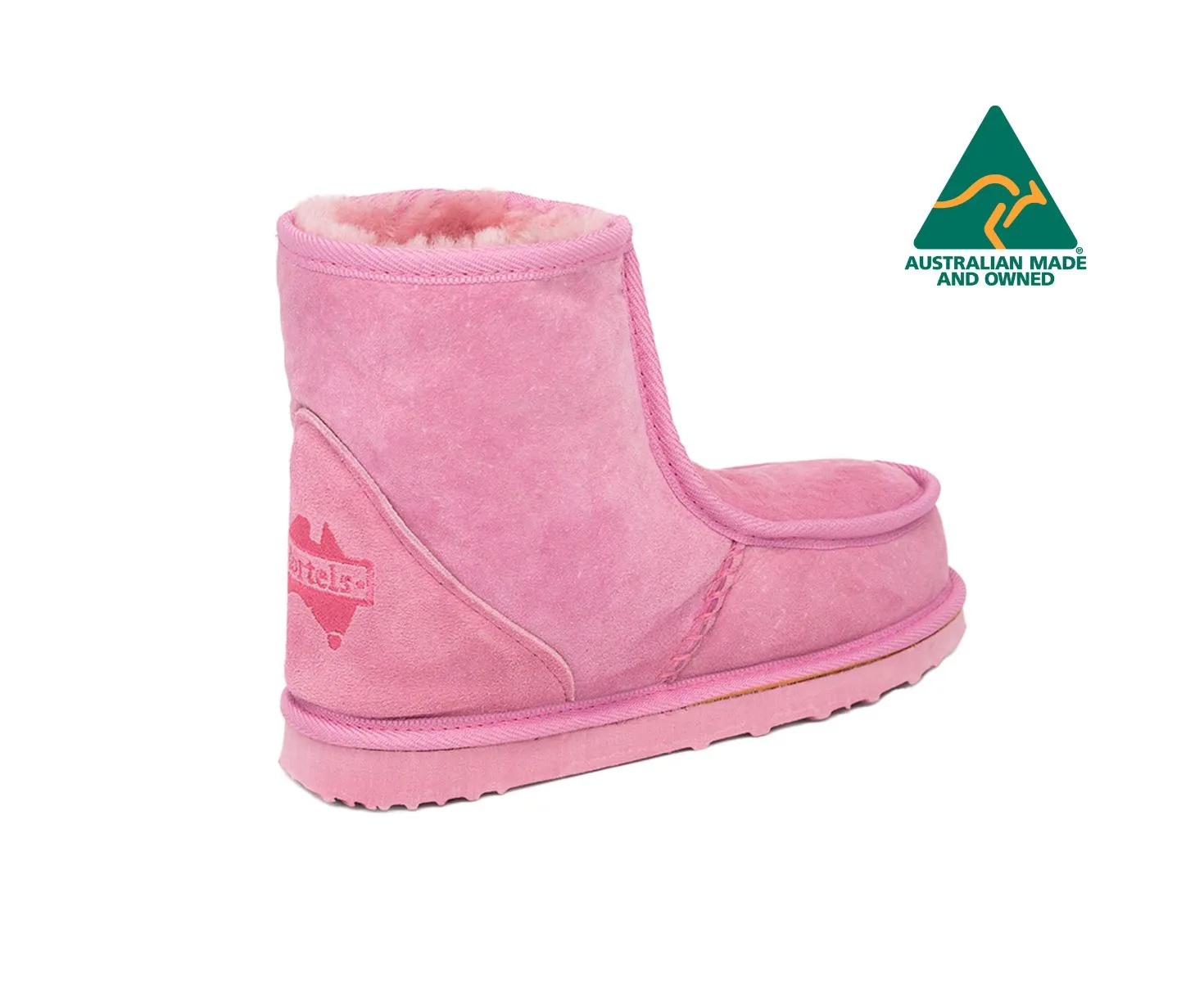 Short Bound Sheepskin Boot