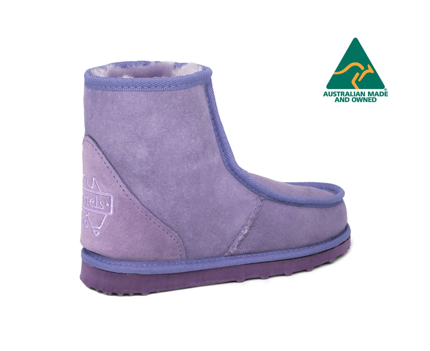 Short Bound Sheepskin Boot