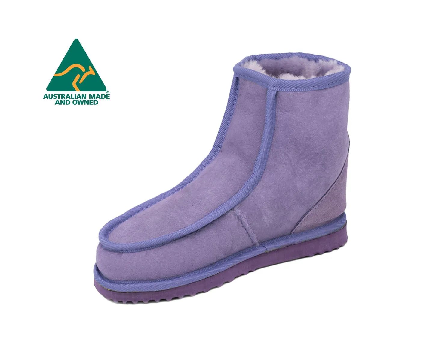 Short Bound Sheepskin Boot