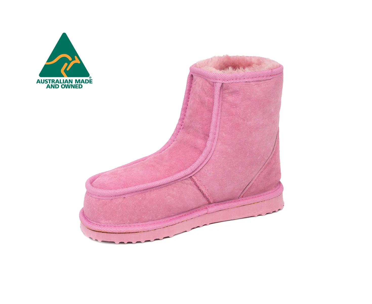 Short Bound Sheepskin Boot