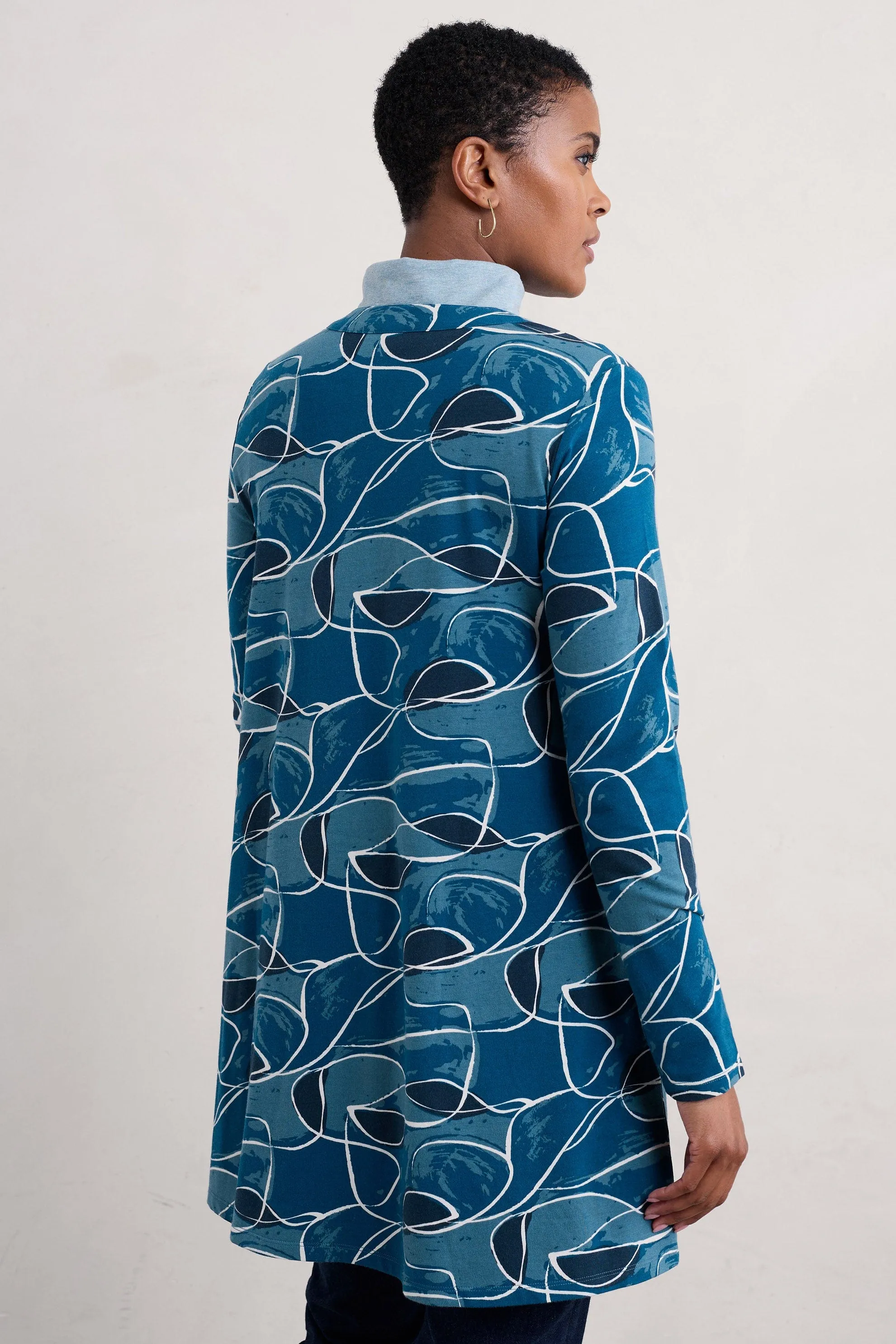 Wreathe Tunic - Coves Abstract Galley
